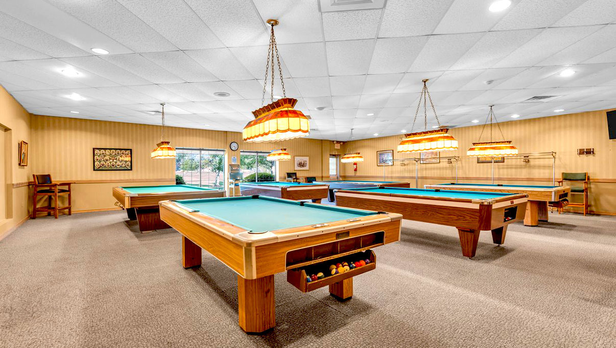 Communities of Concordia | Billiards Room